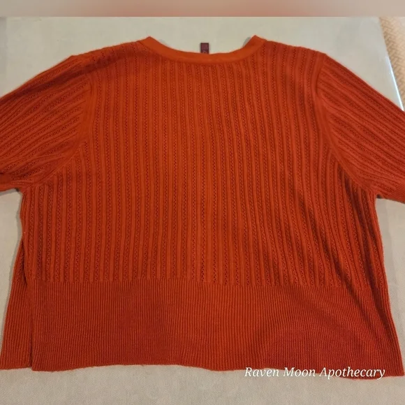 Women's Red Sweater - Picture 2 of 7